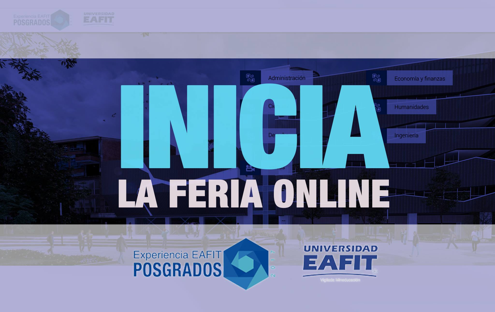 Feria Virtual Experiencia EAFIT Posgrados